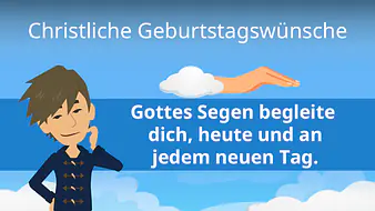 Christliche Geburtstagswünsche