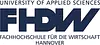Logo von Fachhochschule für die Wirtschaft Hannover (FHDW)