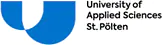 Logo von USTP – University of Applied Sciences St. Pölten