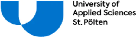 Logo von USTP – University of Applied Sciences St. Pölten
