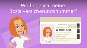 Wo finde ich meine Sozialversicherungsnummer?