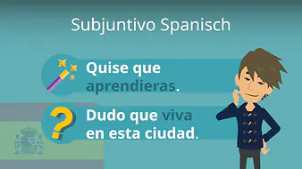 Subjuntivo Spanisch