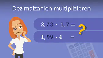 Dezimalzahlen multiplizieren