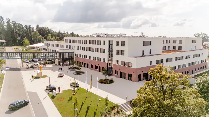 Außenansicht des Klinikums
