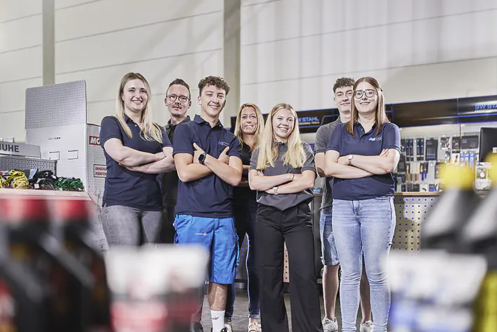 Team Verkaufsraum