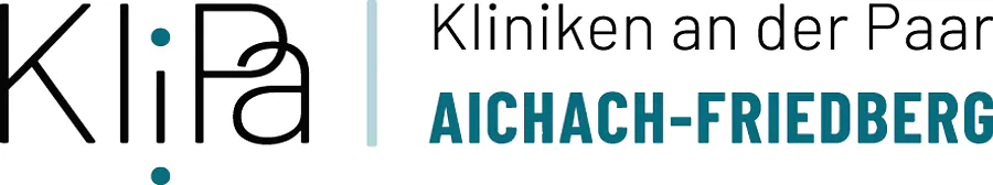 Logo über Bild und Anzeige