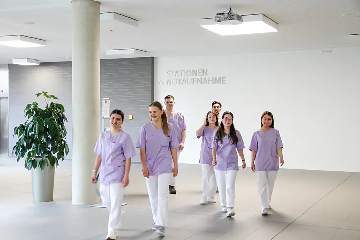 Azubis Krankenhaus Aichach