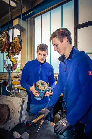 Industriemechaniker Pumpe
