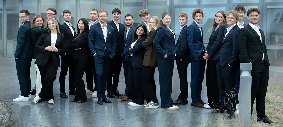 Gruppenbild aktuelle Auszubildenden AJ 2026