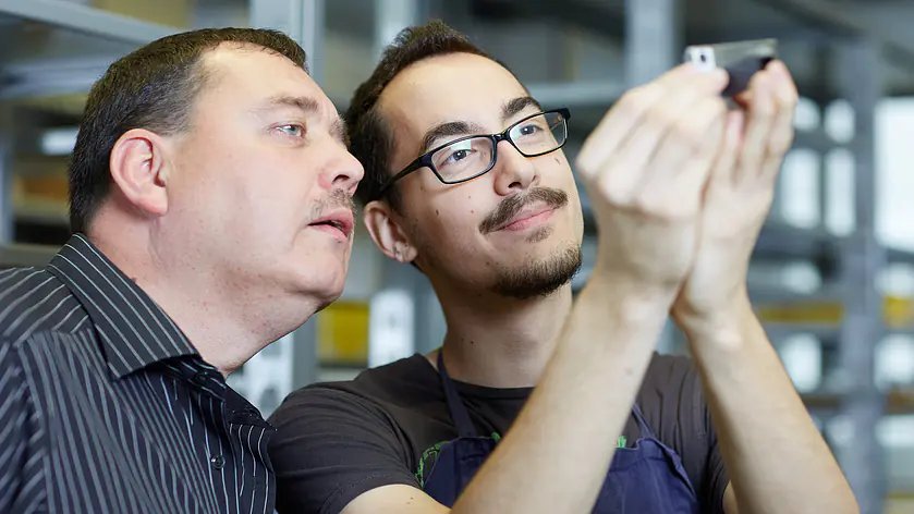 Gruppenbild Feinoptik