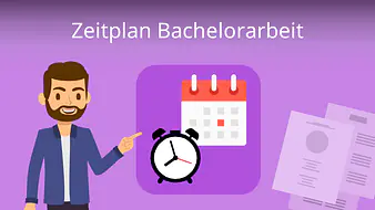Zeitplan Bachelorarbeit
