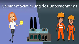Gewinnmaximierung des Unternehmens