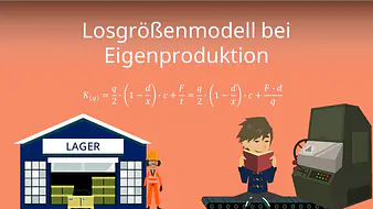 Losgrößenmodell bei Eigenproduktion