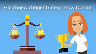Gleichgewichtiger Güterpreis und Output