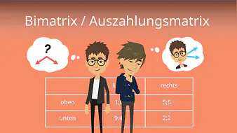 Bimatrix / Auszahlungsmatrix