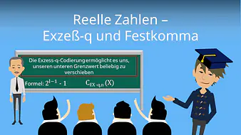 Reelle Zahlen - Exzeß-q und Festkomma