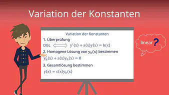 Variation der Konstanten