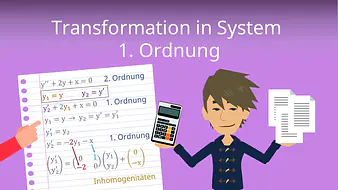 Transformation in System 1. Ordnung
