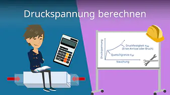 Druckspannung berechnen
