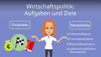 Wirtschaftspolitik: Aufgaben & Ziele