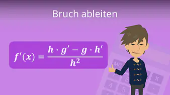 Bruch ableiten