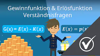 Gewinnfunktion und Erlösfunktion Verständnisfragen