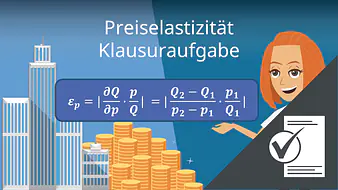 Preiselastizität Klausuraufgabe 