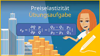 Preiselastizität Übungsaufgabe 
