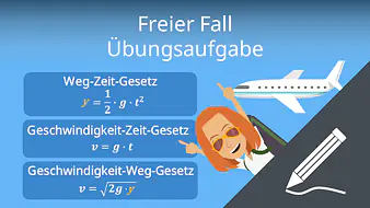 Freier Fall Übungsaufgabe