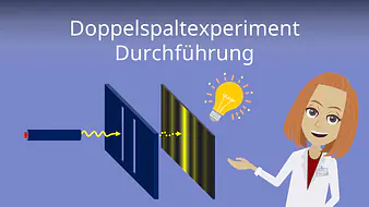 Doppelspaltexperiment Durchführung