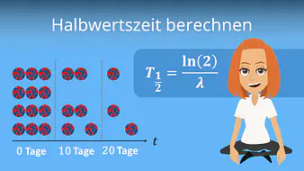 Halbwertszeit berechnen