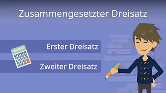 Zusammengesetzter Dreisatz
