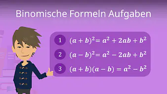Binomische Formeln Aufgaben
