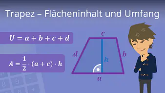 Trapez - Flächeninhalt und Umfang