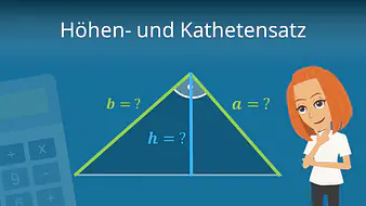 Höhen- und Kathetensatz