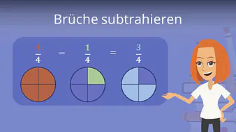 Brüche subtrahieren