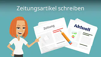 Zeitungsartikel schreiben