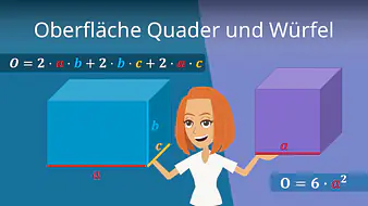 Oberfläche Quader und Würfel