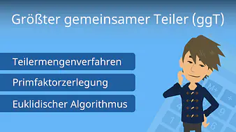 Größter gemeinsamer Teiler (ggT)