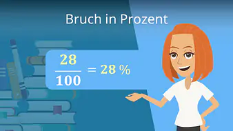 Bruch in Prozent