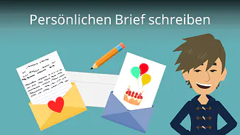 Persönlichen Brief schreiben