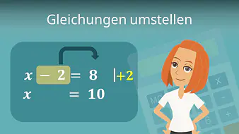 Gleichungen umstellen