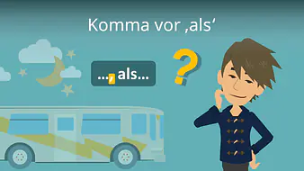 Komma vor "als"