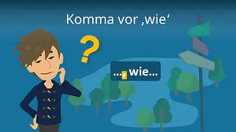 Komma vor "wie"