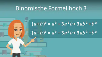 Binomische Formel hoch 3