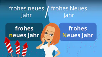 frohes neues Jahr / frohes Neues Jahr?