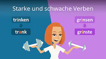 Starke und schwache Verben