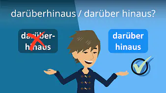 darüberhinaus / darüber hinaus?