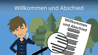 Willkommen und Abschied