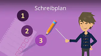 Schreibplan